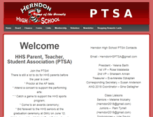 Tablet Screenshot of herndonptsa.org